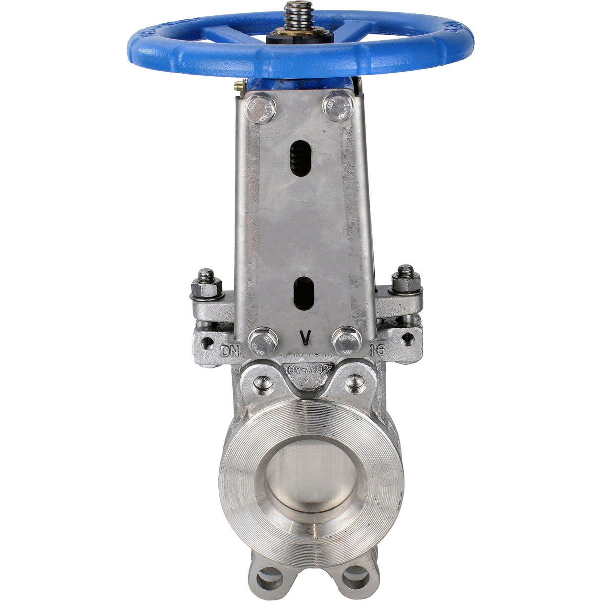 Plattenschieber Elephant GVKR3232E-1W-Fb-S, Gehäusematerial - Edelstahl AISI 316, Schiebermaterial - Edelstahl AISI 316, Dichtung - EPDM, Handrad