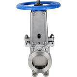 Plattenschieber Elephant GVKR3232E-1W-Fb-S, Gehäusematerial - Edelstahl AISI 316, Schiebermaterial - Edelstahl AISI 316, Dichtung - EPDM, Handrad