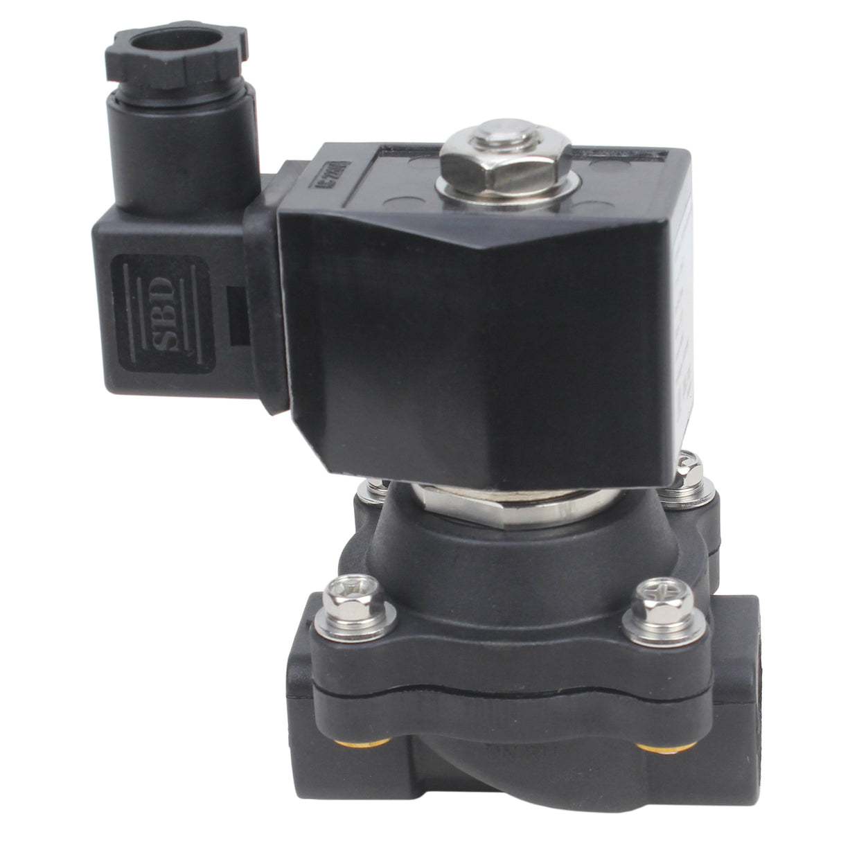 Zweiwege-Elektromagnetventil, normalerweise geschlossen, direkt wirkend, Elephant VS2W-503N-NC G NBR 110/220 V, Gehäusematerial – Nylon 66, Dichtung – NBR
