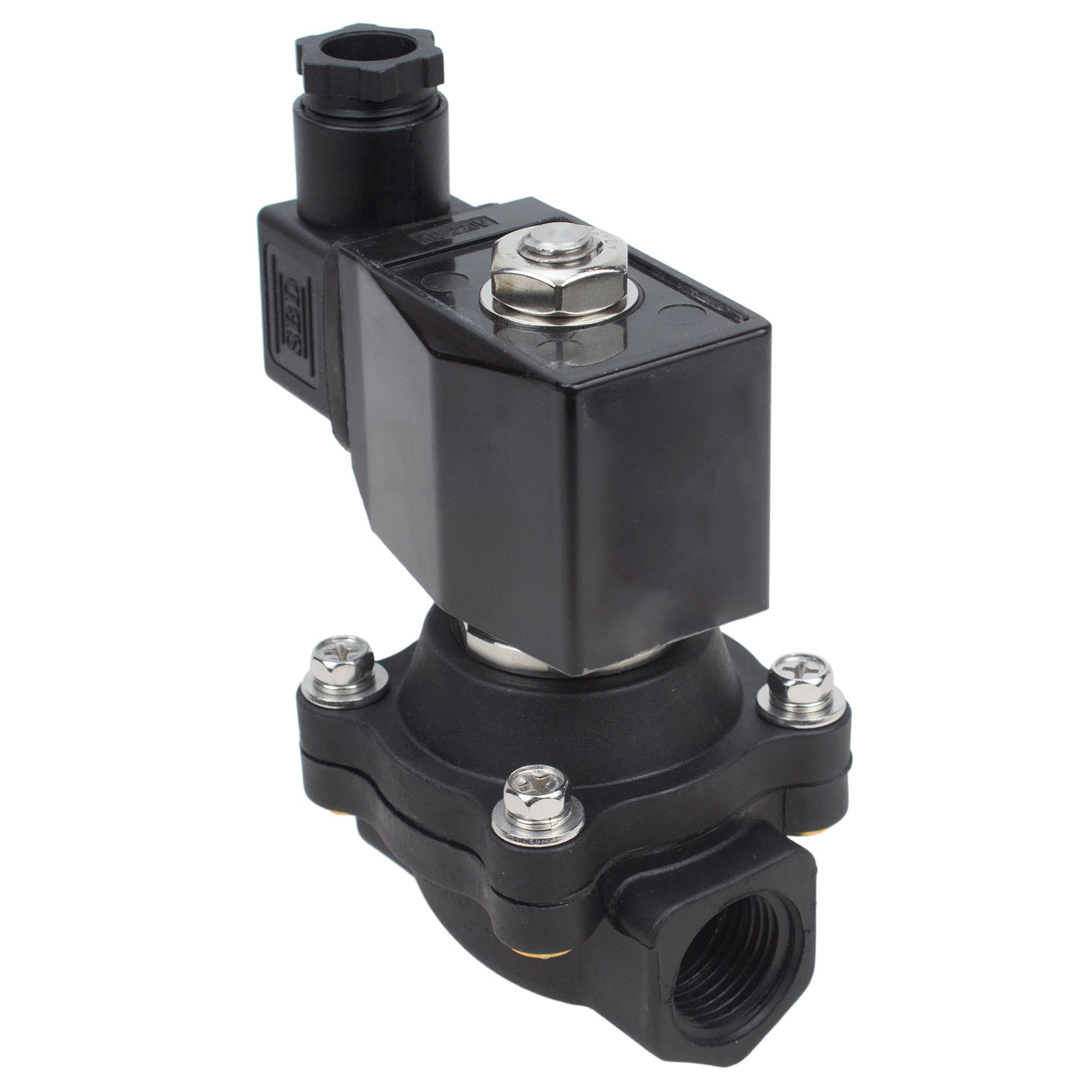 Zweiwege-Elektromagnetventil, normalerweise geschlossen, direkt wirkend, Elephant VS2W-503N-NC G NBR 110/220 V, Gehäusematerial – Nylon 66, Dichtung – NBR