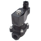 Zweiwege-Elektromagnetventil, normalerweise geschlossen, direkt wirkend, Elephant VS2W-503N-NC G NBR 110/220 V, Gehäusematerial – Nylon 66, Dichtung – NBR