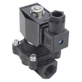 Zweiwege-Elektromagnetventil, normalerweise geschlossen, direkt wirkend, Elephant VS2W-503N-NC G NBR 110/220 V, Gehäusematerial – Nylon 66, Dichtung – NBR
