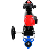 Wasser-Schmetterlingsventil Elephant al-316l-epdm-elephant-da-4m310-24-apl210n-hdm, Gehäusematerial - Aluminiumlegierung, Scheibenmaterial - Edelstahl AISI 316L, Dichtung - EPDM, pneumatisch betätigt