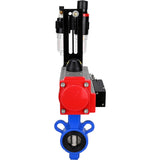 Wasser-Schmetterlingsventil Elephant al-316l-epdm-elephant-da-4m310-110/220-afc2000, Gehäusematerial - Aluminiumlegierung, Scheibenmaterial - Edelstahl AISI 316L, Dichtung - EPDM, pneumatisch betätigt