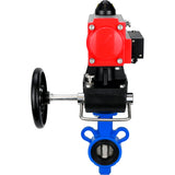 Wasser-Schmetterlingsventil Elephant al-316l-epdm-elephant-da-4m310-110/220-hdm, Gehäusematerial - Aluminiumlegierung, Scheibenmaterial - Edelstahl AISI 316L, Dichtung - EPDM, pneumatisch betätigt