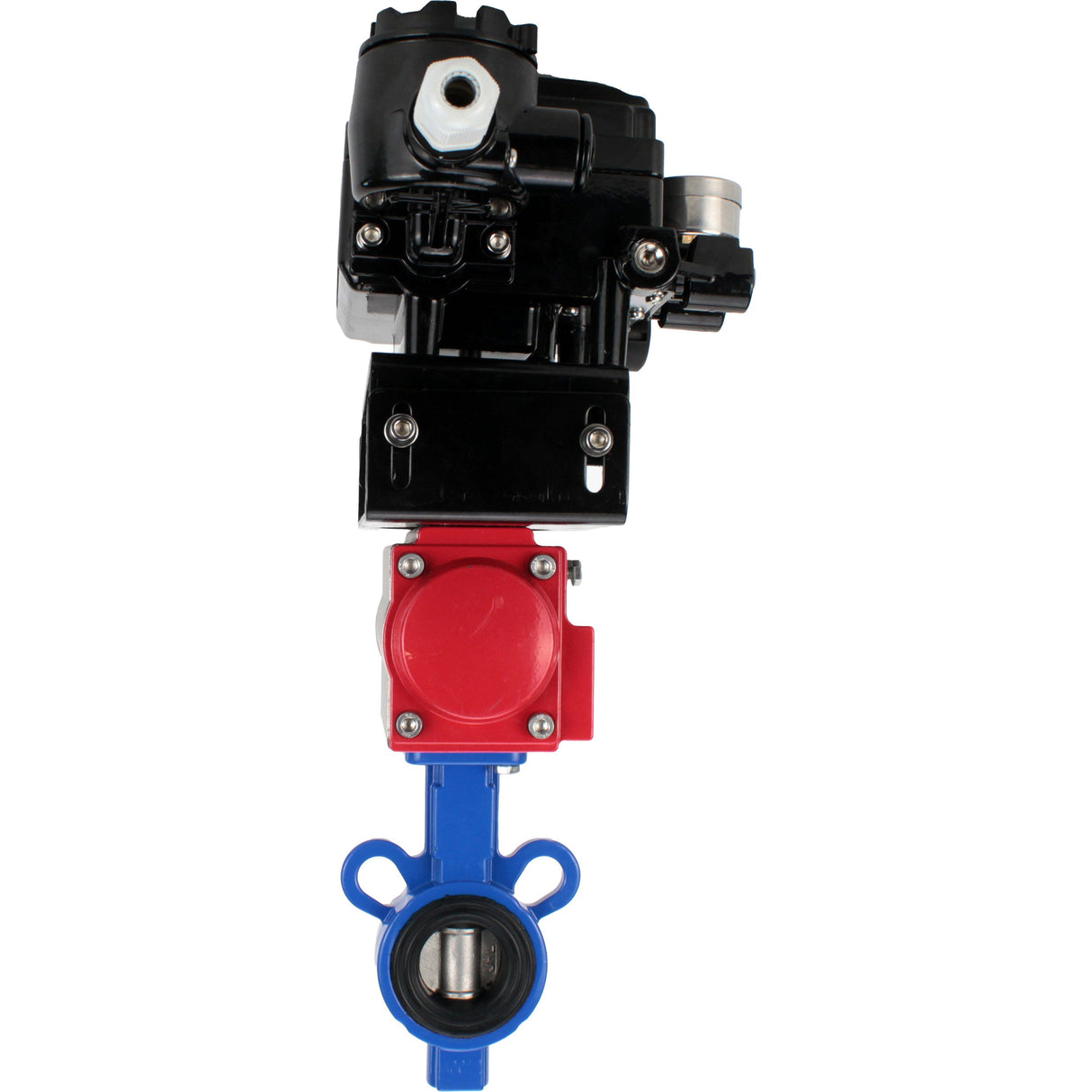 Wasser-Schmetterlingsventil Elephant al-316l-epdm-elephant-da-yt1000rsi, Gehäusematerial - Aluminiumlegierung, Scheibenmaterial - Edelstahl AISI 316L, Dichtung - EPDM, pneumatisch betätigt