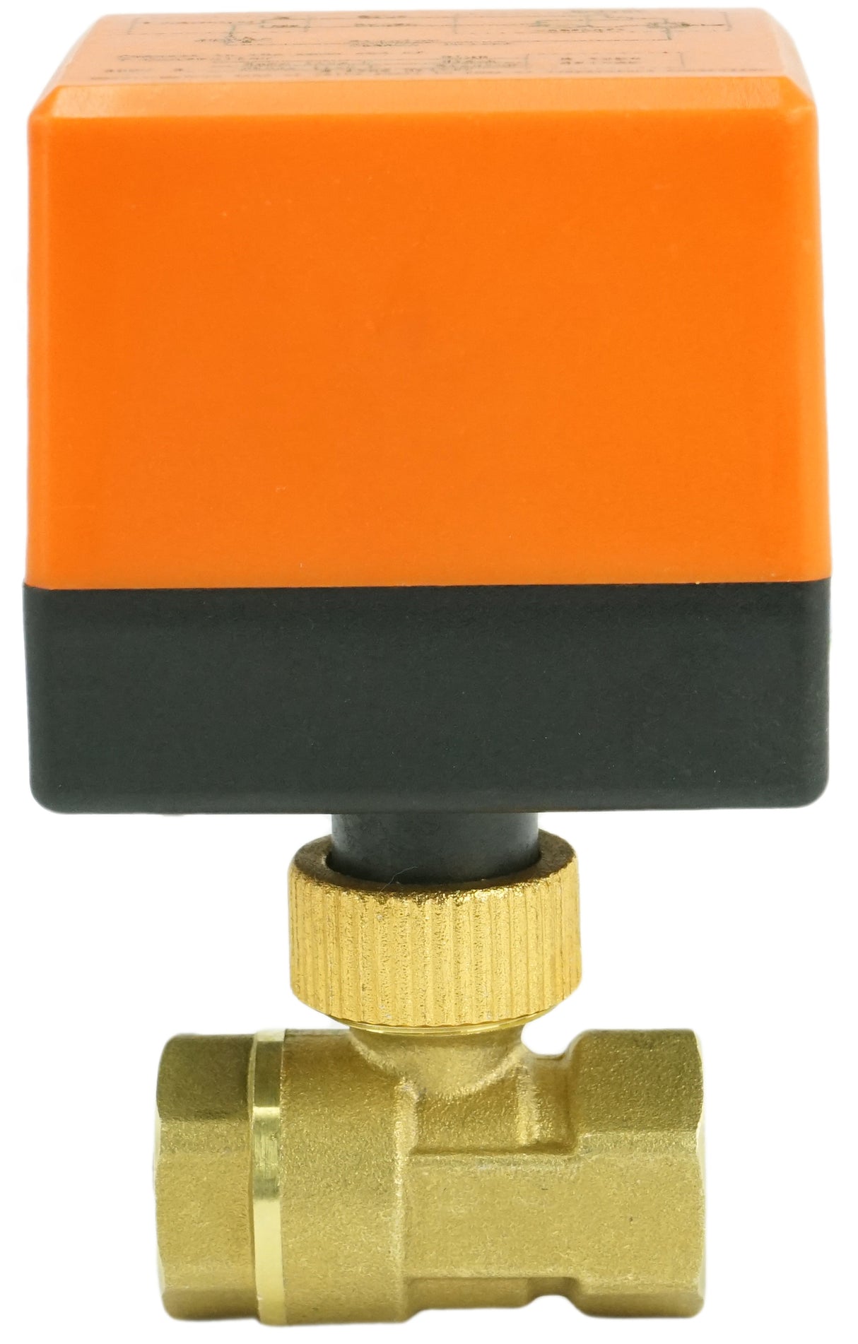 Messing-kugelhahn, gewinde NPT/BSP, standardanschluss, Elephant RP.BRASS.120.MM, 232 PSI, mit elektrisch betätigt 24VDC ohne grenzschalter