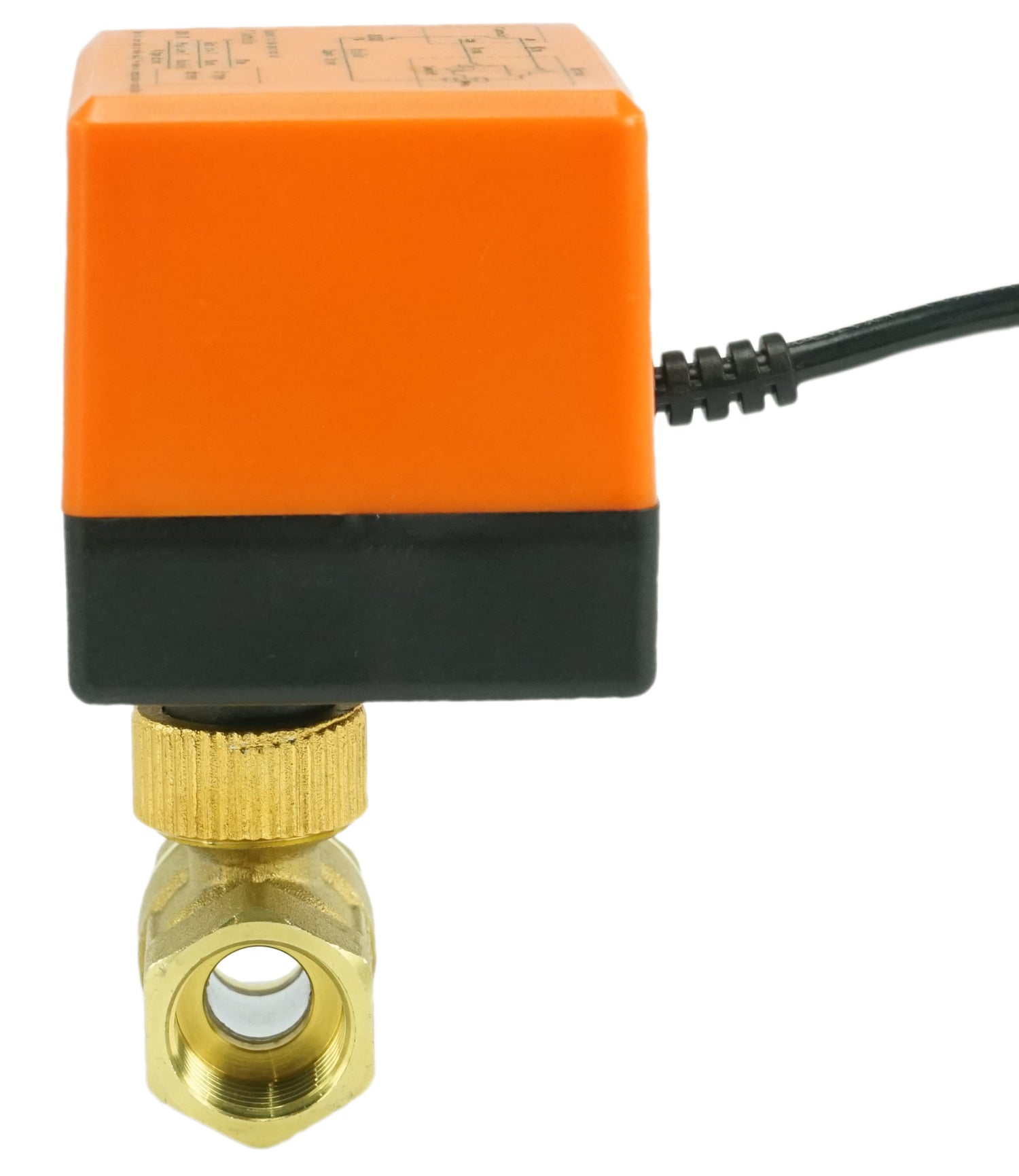 Messing-kugelhahn, gewinde NPT/BSP, standardanschluss, Elephant RP.BRASS.120.MM, 232 PSI, mit elektrisch betätigt 110VAC ohne grenzschalter