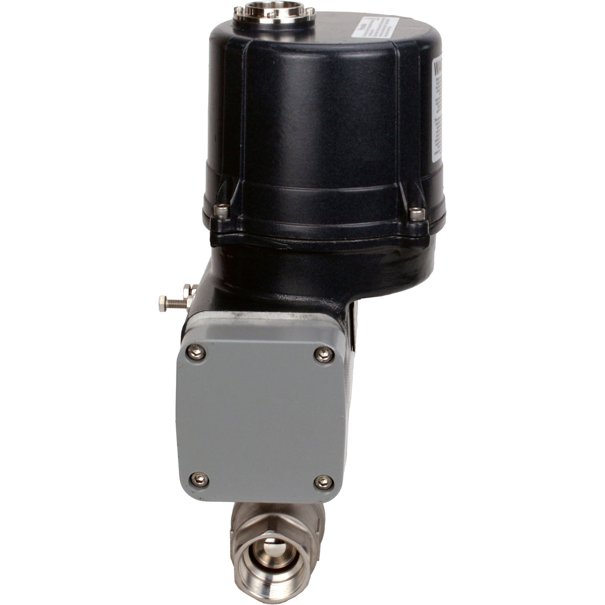 Kugelhähne Elephant BV3232P(2 Stück)-FP-T-ISO-H Vollbohrung, Gewinde, Innengewinde, Gehäuse - 316 Edelstahl, Dichtung - PTFE, mit elektrischem Viertelumdrehungsantrieb Elephant QTSA-N-EM-O0-220VAC
