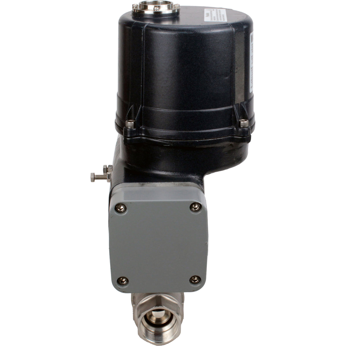 Kugelhähne Elephant BV3232P(2 Stück)-FP-T-ISO-H Vollbohrung, Gewinde, Innengewinde, Gehäuse - 316 Edelstahl, Dichtung - PTFE, mit elektrischem Viertelumdrehungsantrieb Elephant QTSA-N-EM-O0-220VAC
