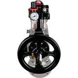 Ball valves Elephant BV3232P(3pc)-FP-F-ISO-H DN65-100 25/40 bar flanged with ISO flange, body - 316 stainless steel, full bore, seal - PTFE, with pneumatic drive PA-DA-105-1, pneumatic distributor 4M310-08 220V, LSU APL-510N Ex, ATU AFC2000