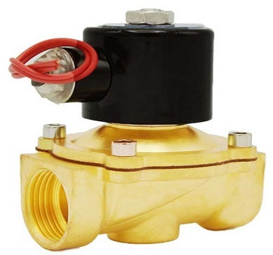 Zweiwege-Normalschließendes direktwirkendes elektrisches Magnetventil Elephant DW11 VITON G 110/220V, Gehäusematerial - Messing, Dichtung - VITON