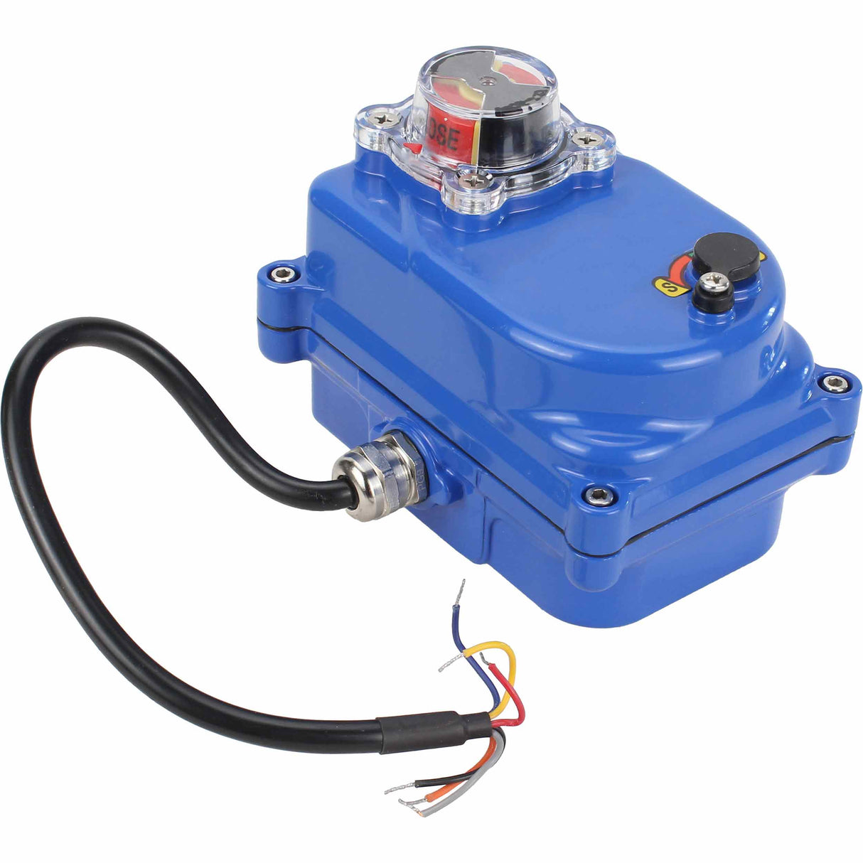 Vierteldreh-elektroantrieb Elephant 003 blau 12 V