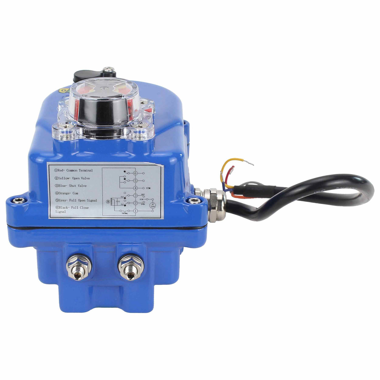 Vierteldreh-elektroantrieb Elephant 003 blau 12 V