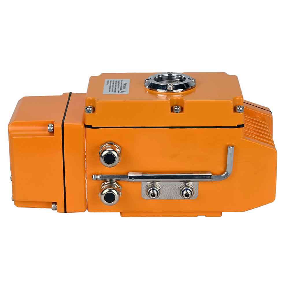 Vierteldreh-elektroantrieb Elephant 005-040 110/220V mit rückmeldesensor und 0-10 V eingangssignal zur steuerung