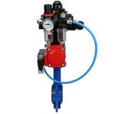 Water butterfly valve Elephant GGG50-GGG40-EPDM body material - cast iron GGG50, disk material - cast iron GGG40, seal - EPDM with pneumatic actuator Elephant DA, pneumatic distributor 4M310-08 220V, limit switch block APL-410N EX and air filter AFC2000