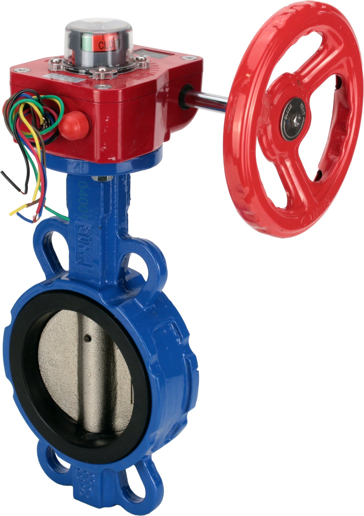 Wasser-Schmetterlingsventil Elephant g50-g40-epdm-elephant-hgbf, Gehäusematerial - Gusseisen GGG50, Scheibenmaterial - Gusseisen GGG40, Dichtung - EPDM, getriebegetrieben