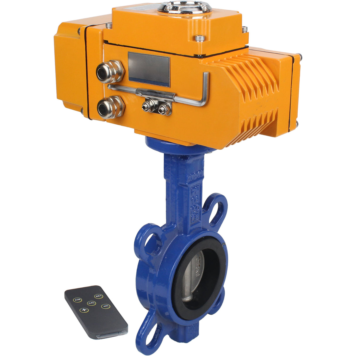 Wasser-Schmetterlingsventil Elephant ggg50-316l-epdm-elephant-110/220-0-10, Gehäusematerial - Gusseisen GGG50, Scheibenmaterial - Edelstahl AISI 316L, Dichtung - EPDM, elektrisch betätigter Antrieb