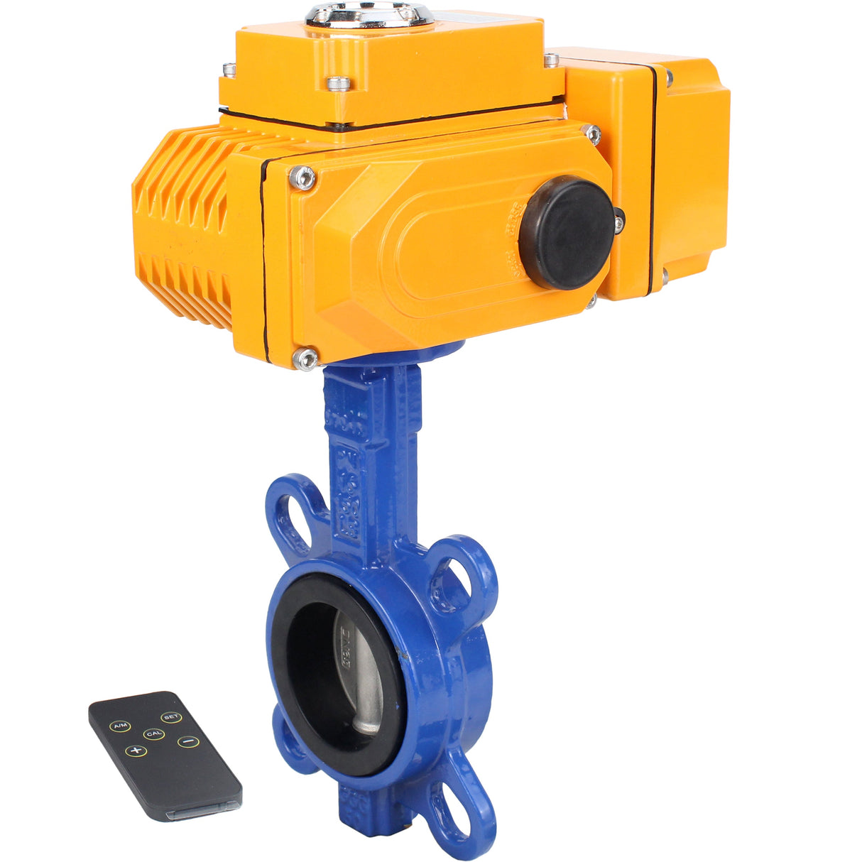 Wasser-Schmetterlingsventil Elephant ggg50-316l-epdm-elephant-110/220-0-10, Gehäusematerial - Gusseisen GGG50, Scheibenmaterial - Edelstahl AISI 316L, Dichtung - EPDM, elektrisch betätigter Antrieb