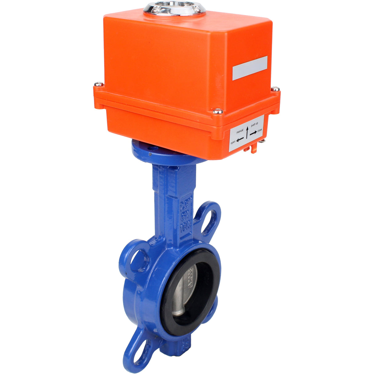 Wasser-Drosselklappe Elephant GGG50-316L-EPDM Gehäusematerial - Gusseisen GGG50, Scheibenmaterial - Edelstahl 316L, Dichtung - EPDM mit Elektroantrieb Elephant 220V