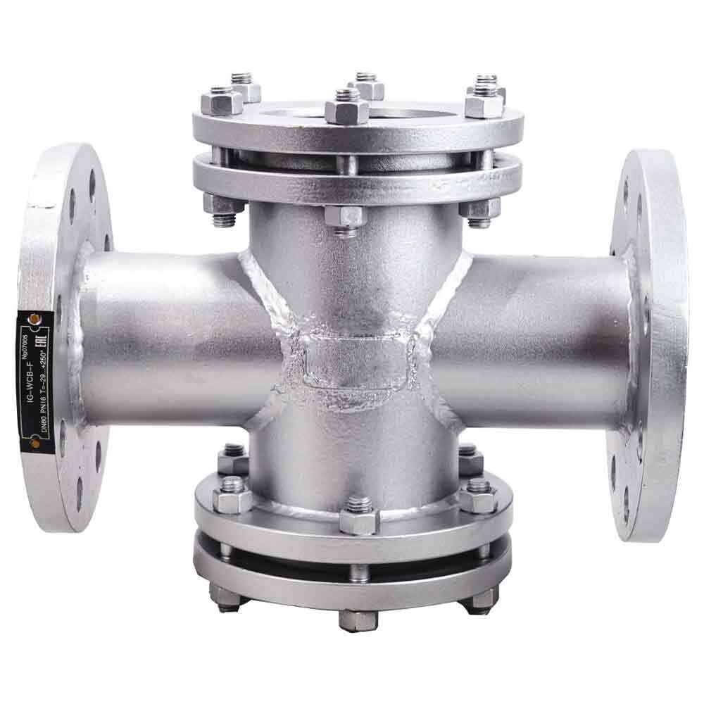 Flansch-Sichtglas Elephant WCB-BS-F-1, Gehäusematerial - Edelstahl AISI 1020