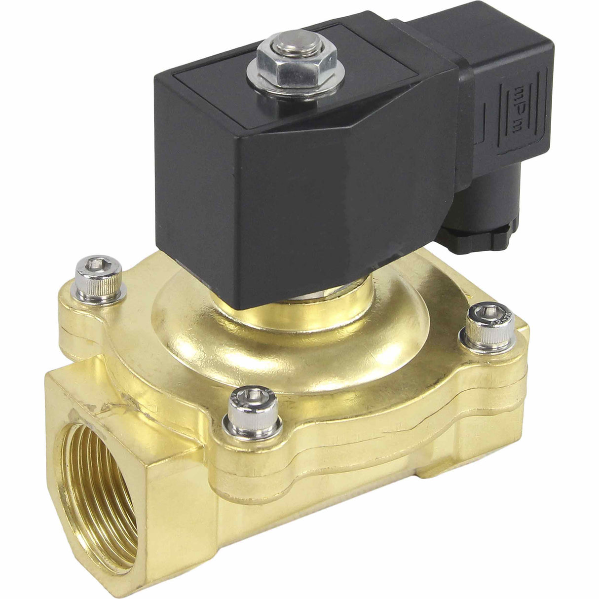 Zwei-Wege, normalerweise geschlossener, direkt wirkender elektrischer Magnetventil Elephant VS2W-200E-NC EPDM 110/220V, Gehäusematerial - Messing, Dichtung - EPDM