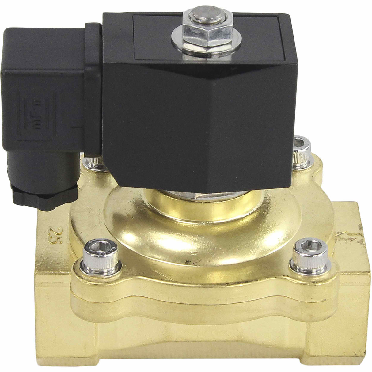Zweiwege-Elektromagnetventil, normalerweise geschlossen, direkt wirkend, Elephant VS2W-200V-NC, VITON 110/220 V, Gehäusematerial – Messing, Dichtung – Viton