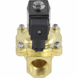 Zweiwege-Elektromagnetventil, normalerweise geschlossen, direkt wirkend, Elephant VS2W-200V-NC, VITON 110/220 V, Gehäusematerial – Messing, Dichtung – Viton