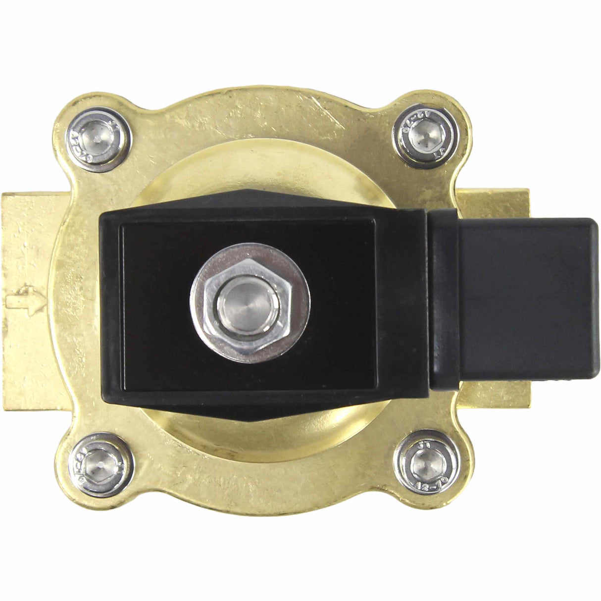 Zweiwege-Elektromagnetventil, normalerweise geschlossen, direkt wirkend, Elephant VS2W-200V-NC, VITON 110/220 V, Gehäusematerial – Messing, Dichtung – Viton