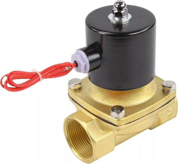 Magnetventil Elephant VS100-VT-NC-24VAC, Gehäusematerial - Messing, Dichtung - Viton, normalerweise geschlossen, Spule - 24 VAC