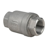 Feder-rückschlagventil Elephant LSCV, gehäusematerial - edelstahl AISI 316, schließelementmaterial - edelstahl AISI 316, dichtung - PTFE