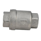 Feder-rückschlagventil Elephant LSCV, gehäusematerial - edelstahl AISI 316, schließelementmaterial - edelstahl AISI 316, dichtung - PTFE