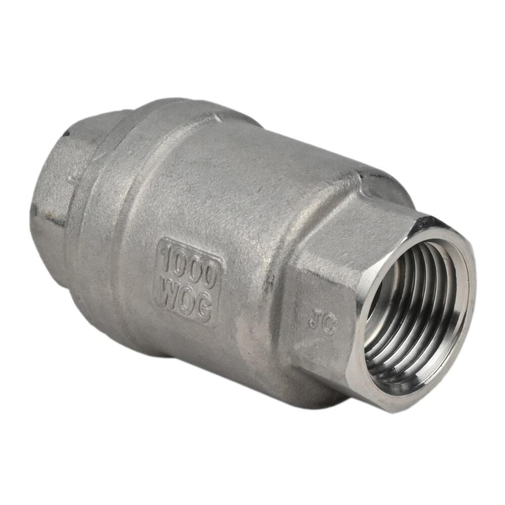 Feder-rückschlagventil Elephant LSCV, gehäusematerial - edelstahl AISI 316, schließelementmaterial - edelstahl AISI 316, dichtung - PTFE