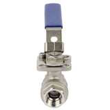 Edelstahl-kugelhahn Elephant BV.T.Fp.316.230-ISO 986 psi, voller durchgang, gewindeanschluss NPT/BSP, mit ISO 5211 montagepad und handgriff