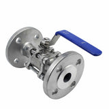 Edelstahl-Kugelhahn Elephant BV.F.Fp.T.316.180 580 psi, SS316, voller Durchgang, Flanschanschluss, mit Griff