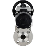 Kugelhähne Elephant BV3131P(3-teilig)-FP-F-ISO-H DN65-80 16 bar dreiteilig, voller Durchgang, geflanscht, Gehäuse - Edelstahl SS304, Dichtung - PTFE, mit pneumatischem Antrieb Elephant PA-DA-105-1