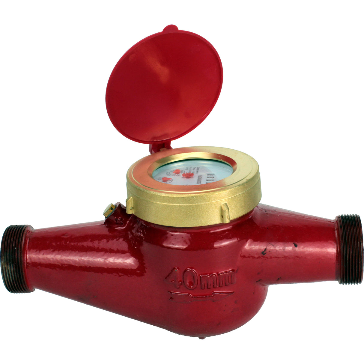 Wasserzähler Elephant MKU2 universal, Flügel, nicht flüchtig, mehrstrahlig, Gusseisen, mit Gewinde