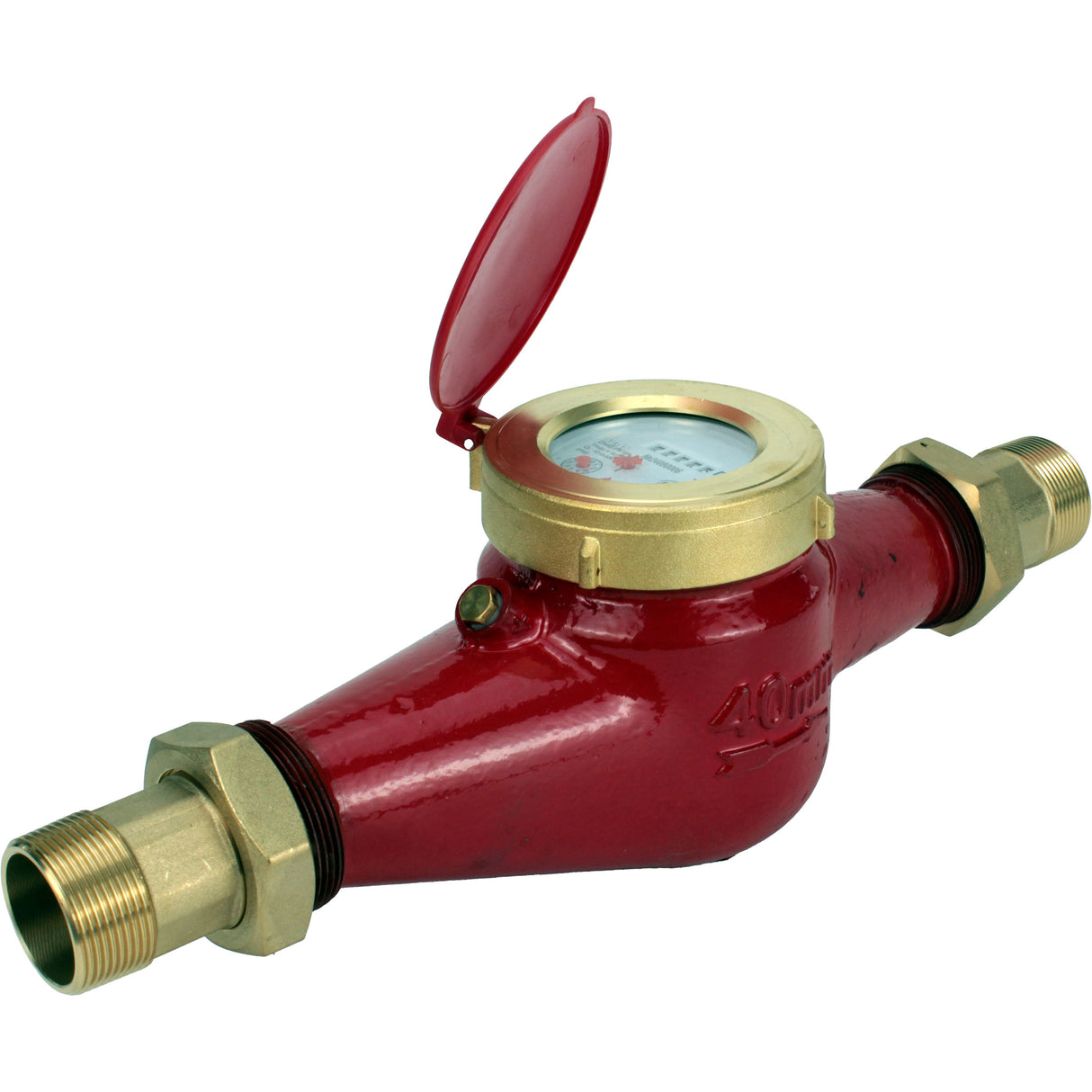 Wasserzähler Elephant MKU2 universal, Flügel, nicht flüchtig, mehrstrahlig, Gusseisen, mit Gewinde