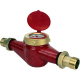 Wasserzähler Elephant MKU2 universal, Flügel, nicht flüchtig, mehrstrahlig, Gusseisen, mit Gewinde