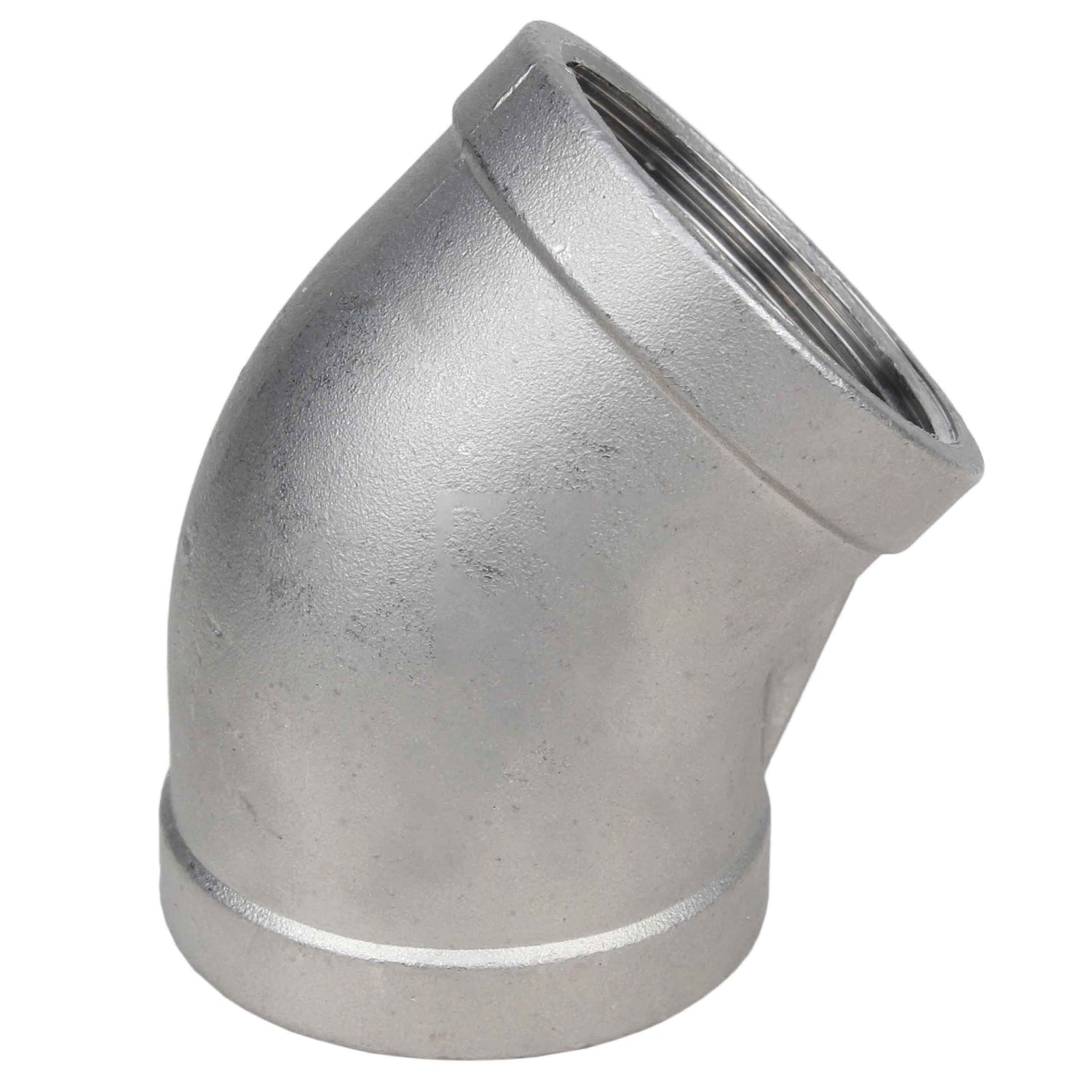 Abzweig (Halbabzweig) Elephant PN16 45° Winkel, Gehäuse - Edelstahl 316, Anschluss - Innengewinde / Innengewinde