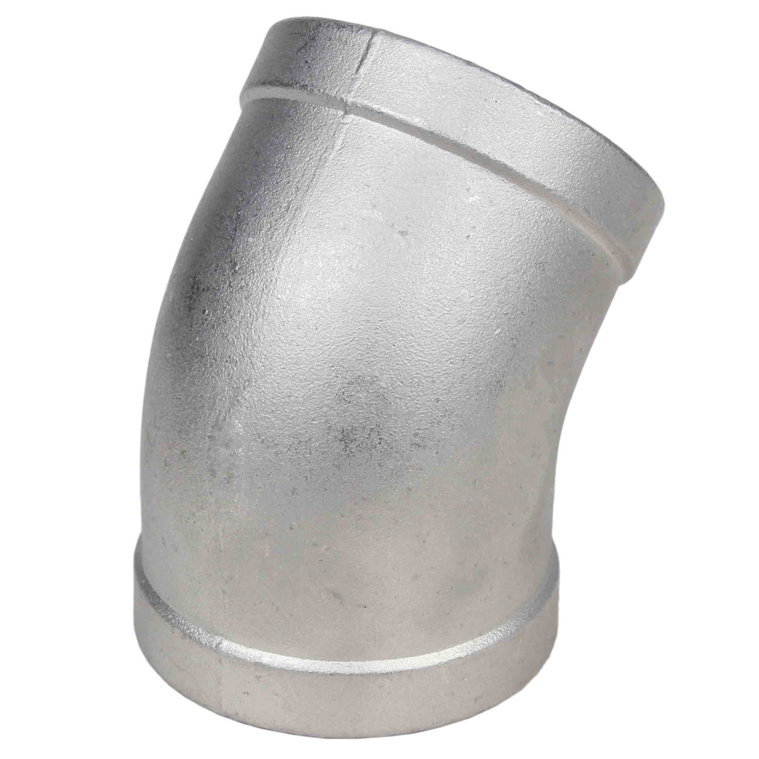 Abzweig (Halbabzweig) Elephant PN16 45° Winkel, Gehäuse - Edelstahl 316, Anschluss - Innengewinde / Innengewinde