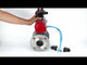 Kugelhähne Elephant BV3232P(2 Stück)-FP-F-ISO-H, voll durchgängig, Flansch, Edelstahl SS316, Dichtung - PTFE, mit pneumatischem Antrieb PA-SA mit Rückstellfedern, mit pneumatischem Verteiler 4V320-10 220V, mit LSU APL-210N