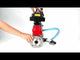 Kugelhähne Elephant BV3232P(3pc)-FP-F-ISO-H 16 bar, dreiteilig, voller Durchgang, geflanscht, Edelstahl SS304, PTFE, mit pneumatischem Antrieb PA-SA mit Rückstellfedern, mit pneumatischem Verteiler 4V320-08 220V, mit LSU APL -410N EX, mit ATU AFC2000