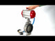Wasser-Schmetterlingsventil Elephant WBV3232E-2W-Fb-H, Gehäusematerial - Edelstahl AISI 316L, Scheibenmaterial - Edelstahl AISI 316L, Dichtung - EPDM, mit pneumatischem Doppelwirkungsantrieb PA-DA, 4V320-10 220V