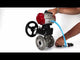 Kugelhähne Elephant BV3232P(2 Stück)-FP-F-ISO-H, Gehäusematerial - Edelstahl AISI 316, Dichtung - PTFE / PTFE / Teflon, mit pneumatischem Doppelwirkungsantrieb PA-DA, 4V320-10 220V, Handrad MON