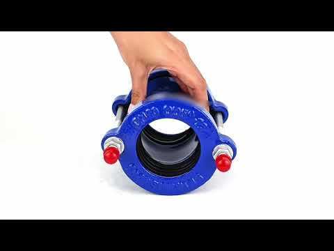Reparaturkupplungen Elephant CCR14E(2pc) zweiteilig, Gehäuse - Gusseisen GGG50, Dichtung - EPDM