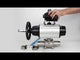 Kugelhähne Elephant BV3232P(3pc)-FP-W-ISO-H LONG, Gehäusematerial - Edelstahl AISI 316, Dichtung - PTFE / PTFE / Teflon, mit pneumatischem Doppelwirkungsantrieb PA-DA-105-1, 4V320-10 220V, LSU APL-410N Ex