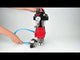 Kugelhähne Elephant BV3232P(2 Stück)-FP-T-ISO-H 16 bar, Vollbohrkupplung, Edelstahl SS316, Dichtung - PTFE, mit doppeltwirkendem PA-DA Pneumatikaktuator, mit Pneumatikverteiler 4V320-10 220V, mit LSU APL -410N EX, mit ATU AFC2000