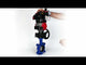 Wasser-Schmetterlingsventil Elephant WBV1631N-2W-Fb-H, Gehäusematerial - Gusseisen QT450, Scheibenmaterial - Edelstahl AISI 304, Dichtung - NBR, pneumatischer Antrieb PA-DA Doppelwirkung, 4M310-08 24V, LSU APL-410N EX, Handrad MON, ATU AFC2000