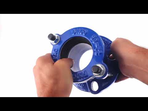 Flanschadapter Elephant Chugun-PN10-16, gehäusematerial - gusseisen GGG50, Dichtung - PTFE
